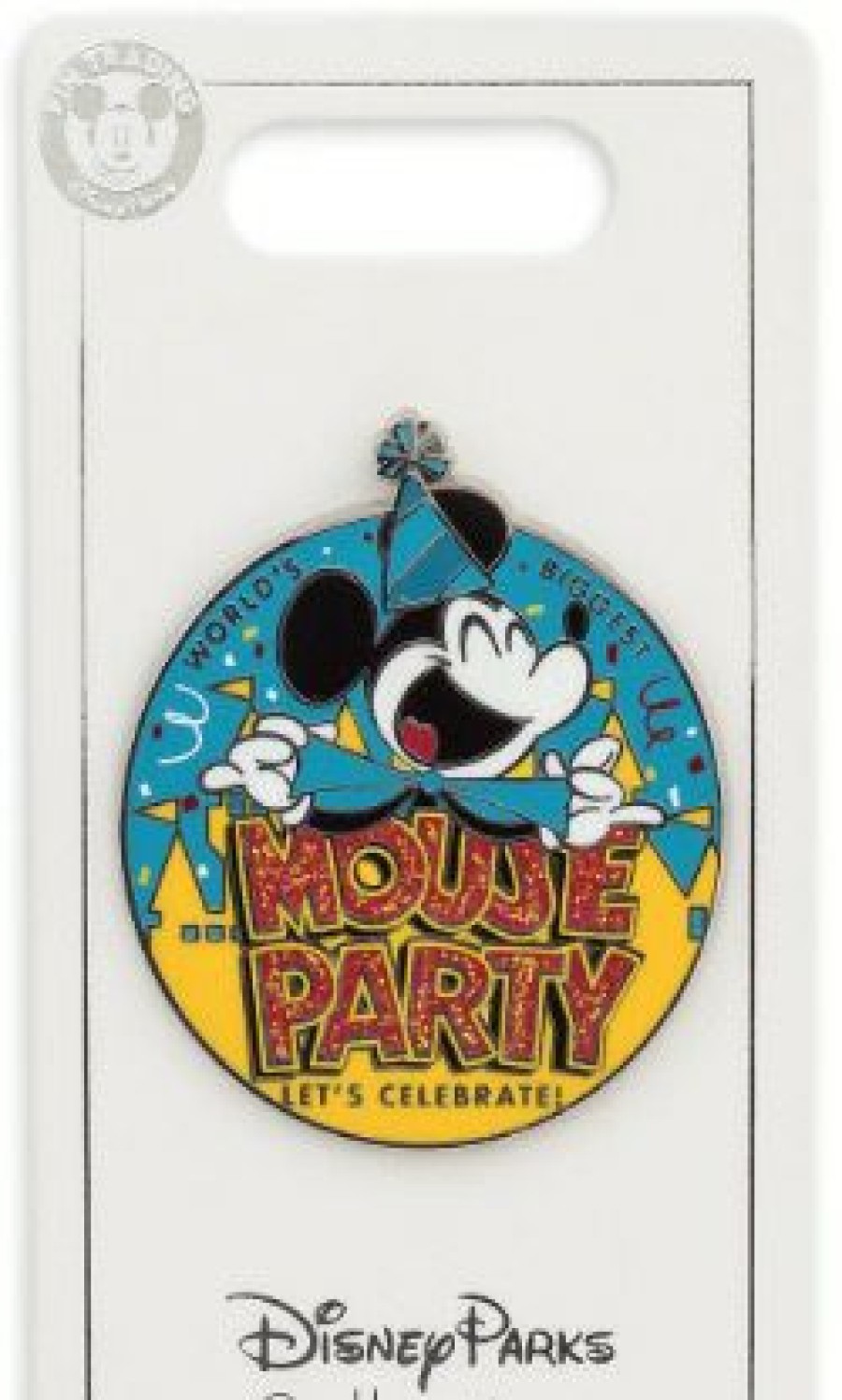 Figures And Collectibles * | Disney Mickey'S Celebration Pin Mickey Mouse Mouse Party Exquisite Gifts