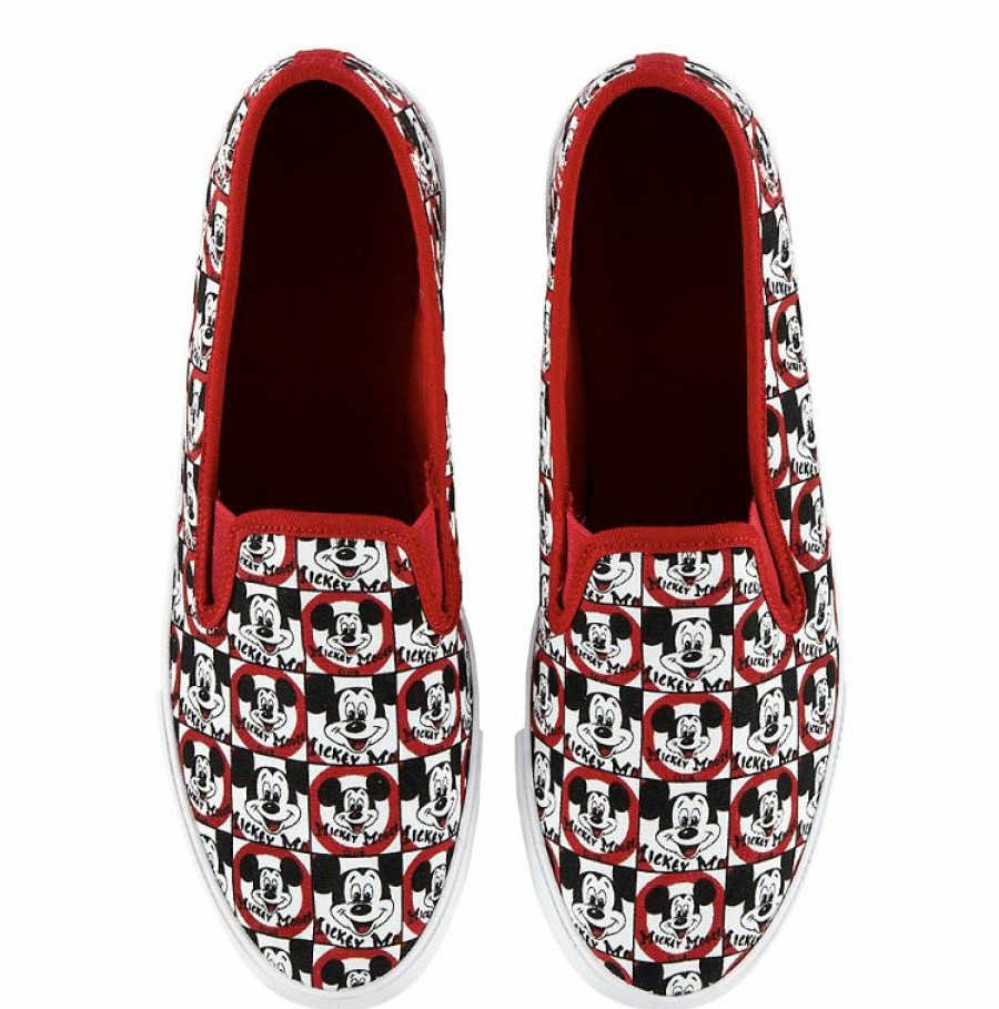 Apparel * | Disney Canvas Shoes For Women Mickey Mouse Club Bargain Sale