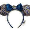 Apparel * | Disney Ears Headband Minnie Mouse Pink & Blue Passholder New Threads