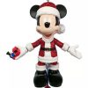 Christmas Ornaments * | Disney Figurine Ornament Santa Mickey Mouse Articulated Best-Selling