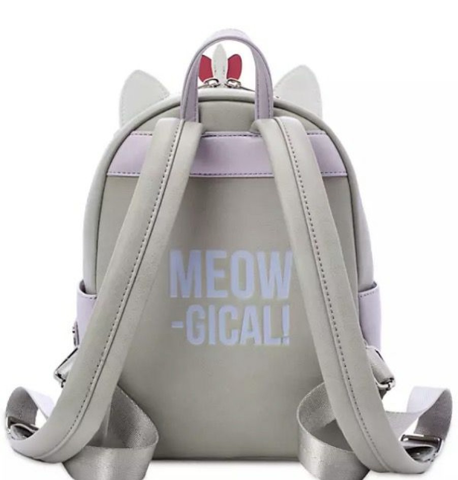 Apparel * | Disney Loungefly Backpack Disney Cats Gray Outlet