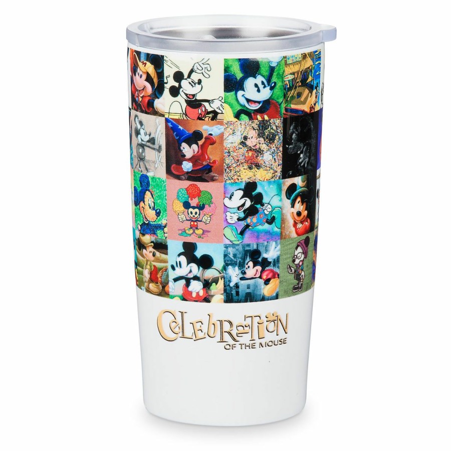 Mugs * | Disney Travel Tumbler Mickey Mouse Celebration Of The Mouse Best-Selling