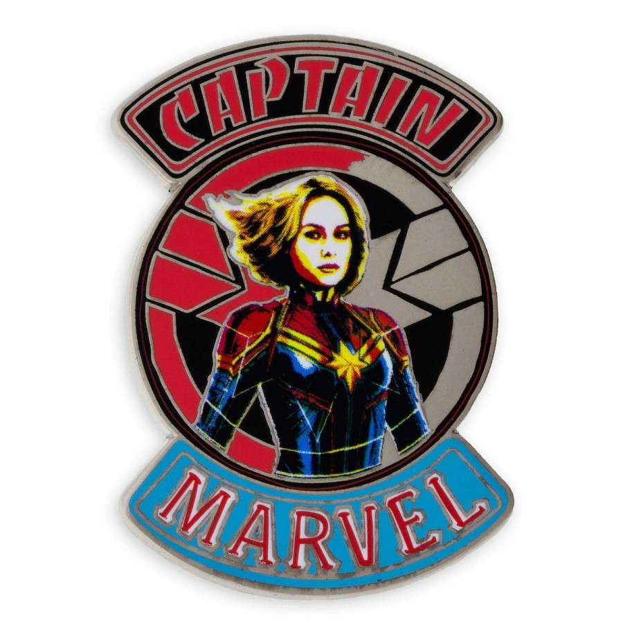 Figures And Collectibles * | Disney Marvel Pin Captain Marvel Hot Sell