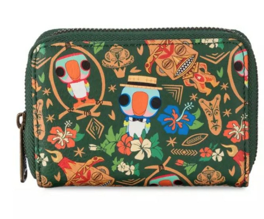 Apparel * | Disney Loungefly Wallet Enchanted Tiki Room Lower Prices