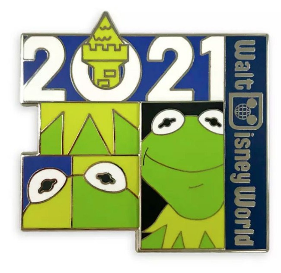 Figures And Collectibles * | Disney 2021 Pin Kermit Walt Disney World Popular