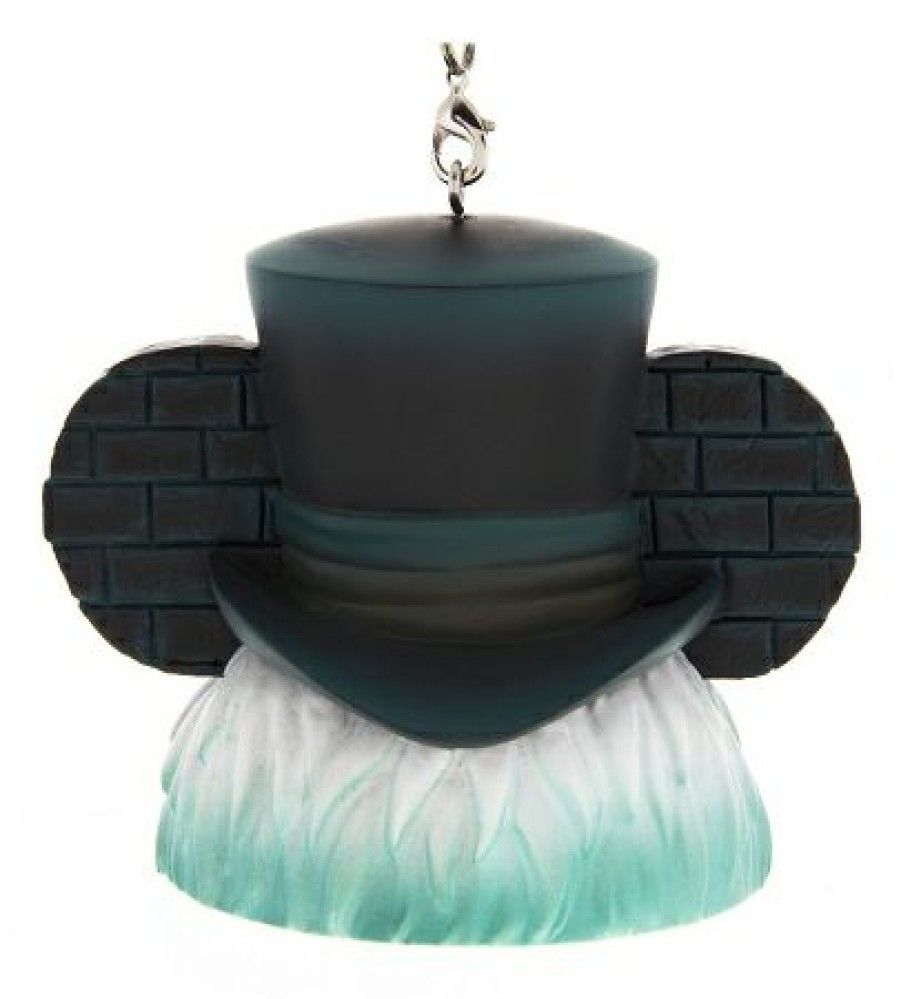 Christmas Ornaments * | Disney Ears Hat Ornament Haunted Mansion Hatbox Ghost Light Up Fashionable