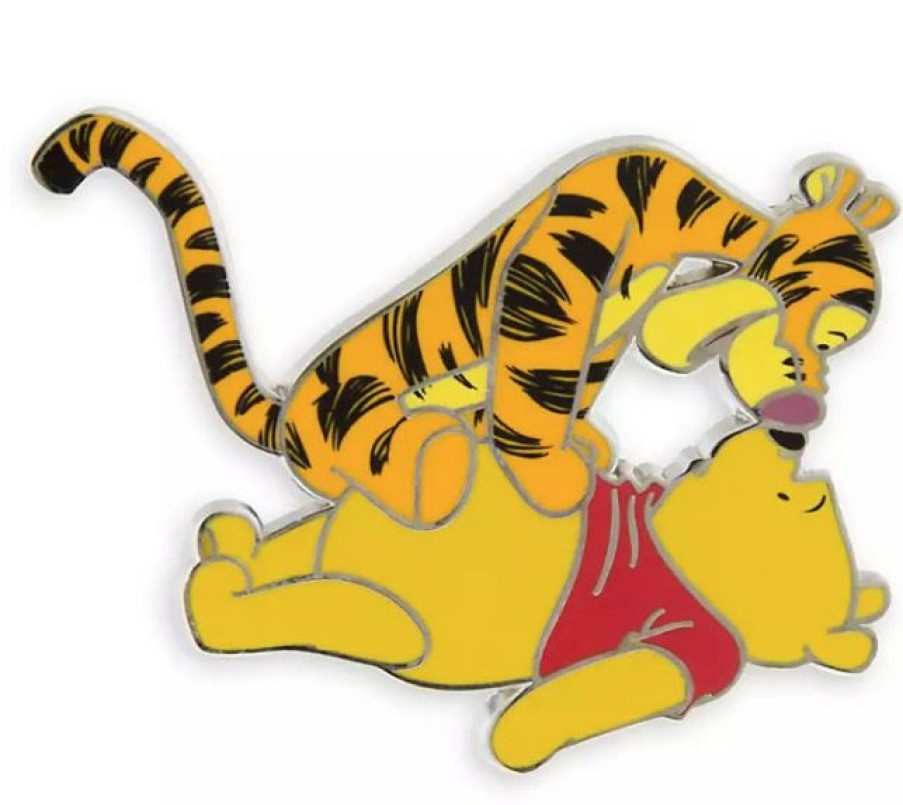 Figures And Collectibles * | Disney Winnie The Pooh Pin Pooh And Tigger Hot Sell