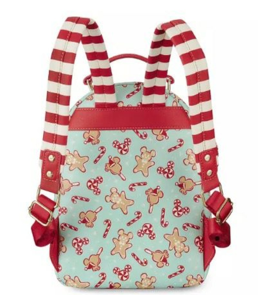 Apparel * | Disney Loungefly Backpack Mickey Mouse Holiday Treats Discount