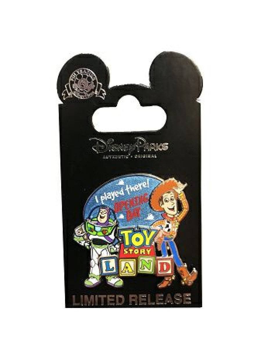 Figures And Collectibles * | Disney Toy Story Pin Toy Story Land Opening Day Excellent Quality