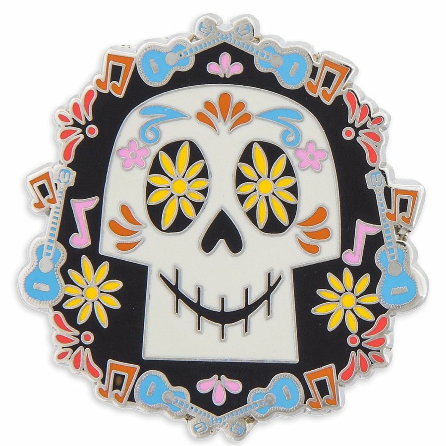 Figures And Collectibles * | Disney Pixar Pin Coco Sugar Skull Original