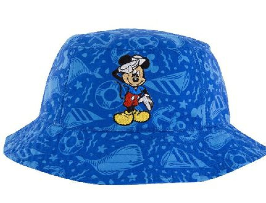 Apparel * | Disney Toddler Bucket Hat Mickey Mouse Nautical Outlet