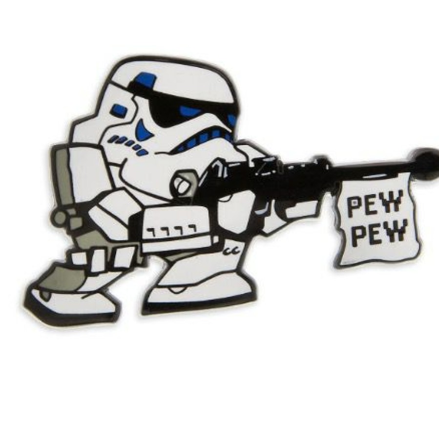 Figures And Collectibles * | Disney Star Wars Pin Stormtrooper Pew Pew Opening Sales