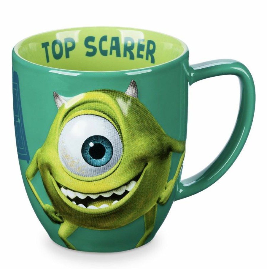 Mugs * | Disney Coffee Mug Mike Wazowski Portrait Top Scarer Best-Selling