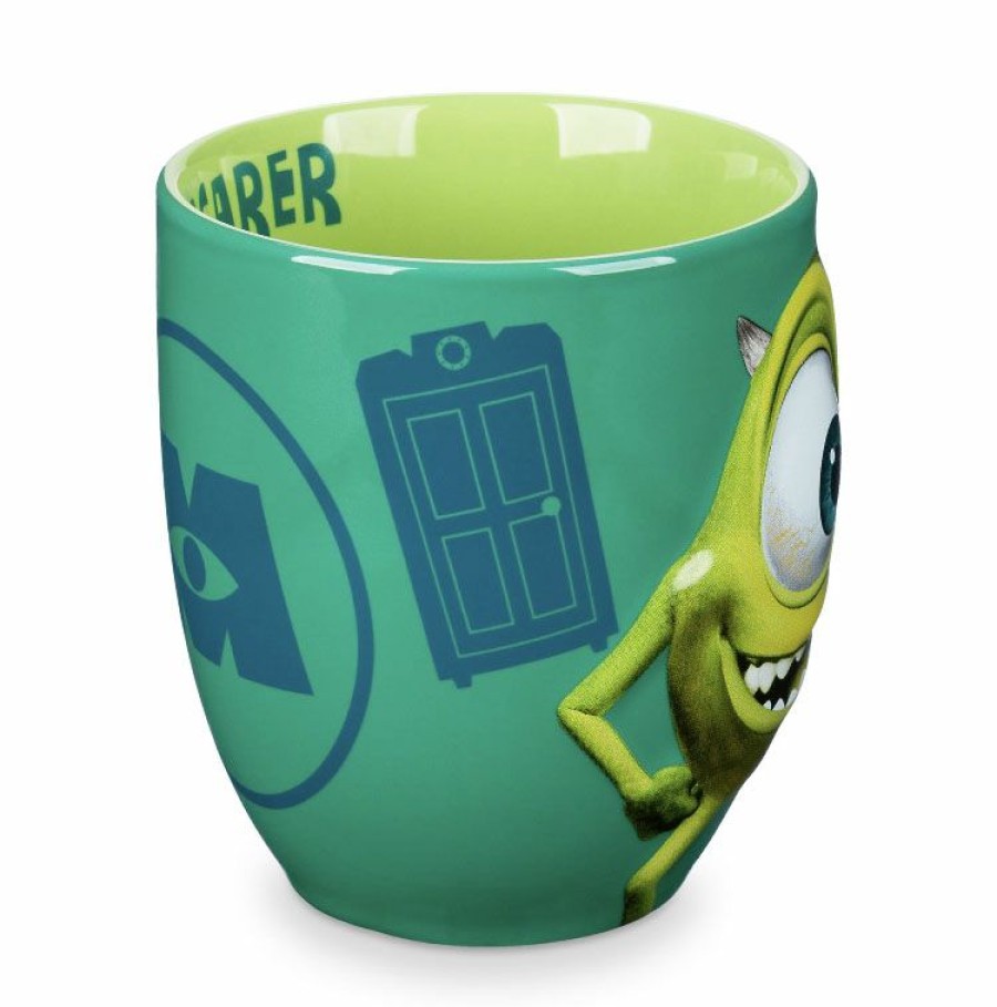 Mugs * | Disney Coffee Mug Mike Wazowski Portrait Top Scarer Best-Selling