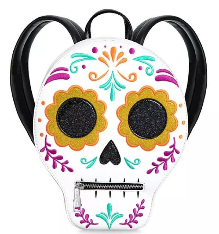 Apparel * | Disney Loungefly Backpack Coco Sugar Skull 100% Guarantee