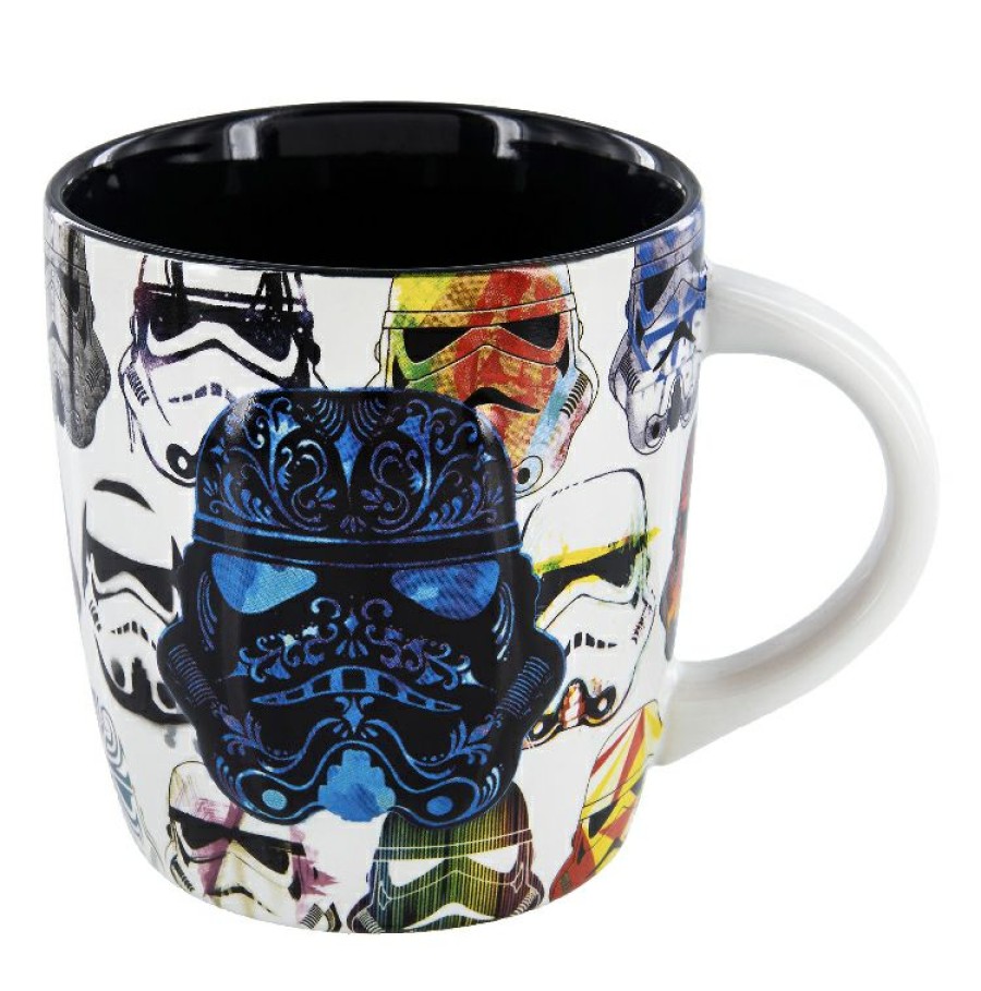 Mugs * | Disney Coffee Mug Stormtrooper Helmet Star Wars Outlet