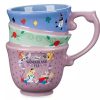 Mugs * | Disney Coffee Mug Alice In Wonderland Triple Stacked Tendy Style