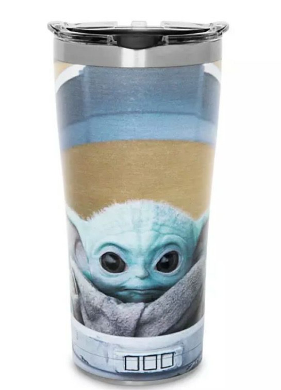 Mugs * | Disney Tervis Travel Tumbler The Child Stainless Steel Top Sellers