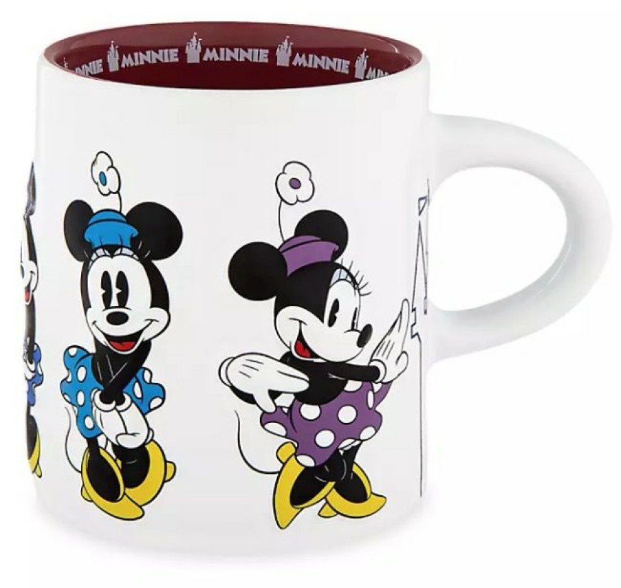 Mugs * | Disney Coffee Mug Minnie Mouse Multiple Minnies Good Quality