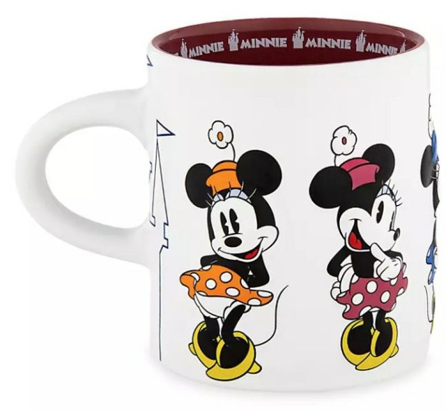 Mugs * | Disney Coffee Mug Minnie Mouse Multiple Minnies Good Quality