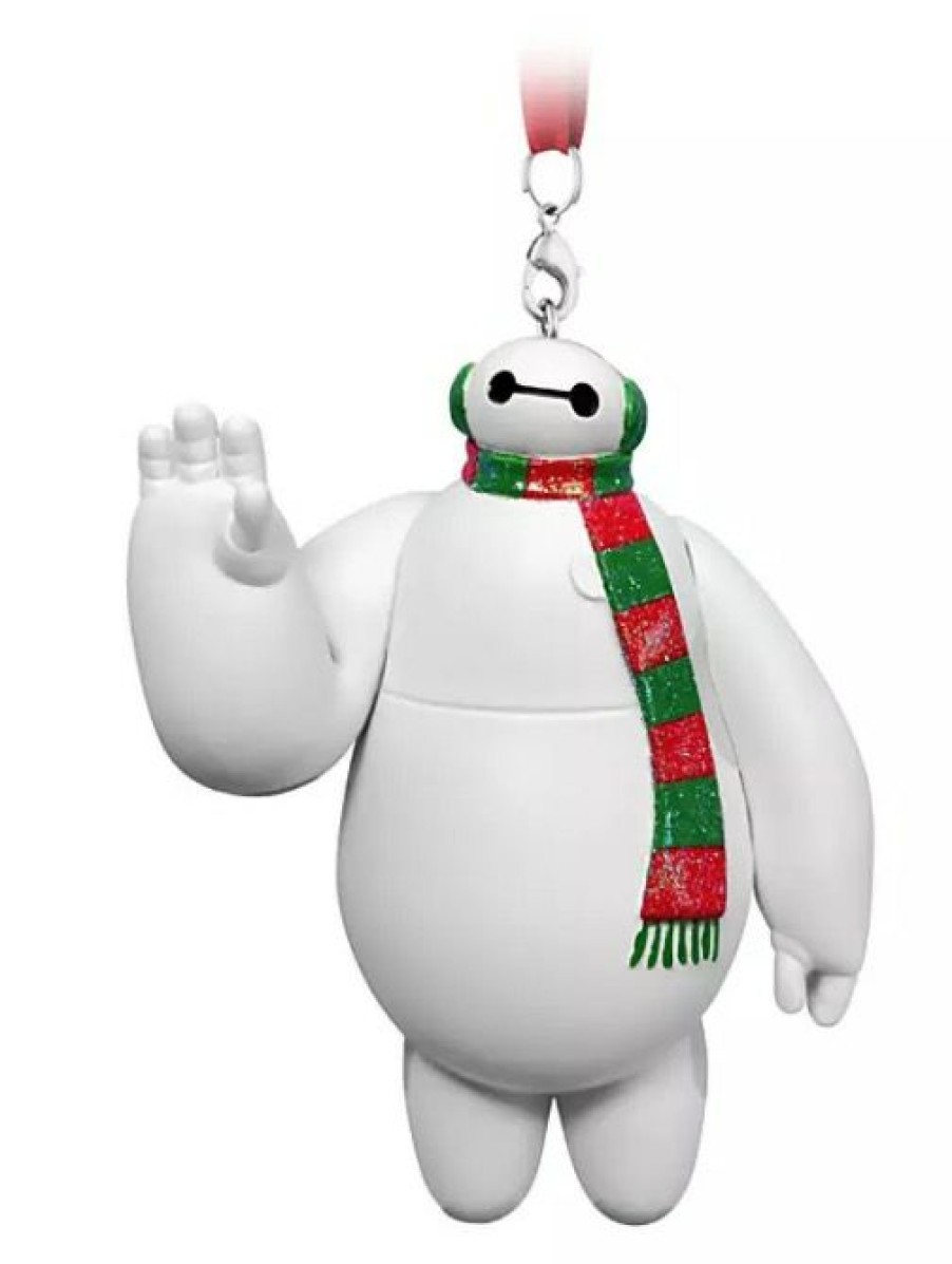 Christmas Ornaments * | Disney Figurine Ornament Baymax With Scarf Big Hero 6 Online Sales