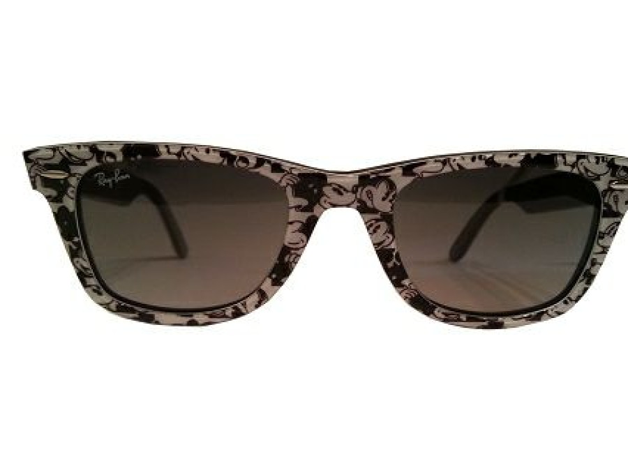 Apparel * | Disney Sunglasses Rayban Mickey Mouse Black And White Best Quality