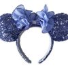 Apparel * | Disney Ears Headband Minnie Mouse Sequined Iris Reliable Quality