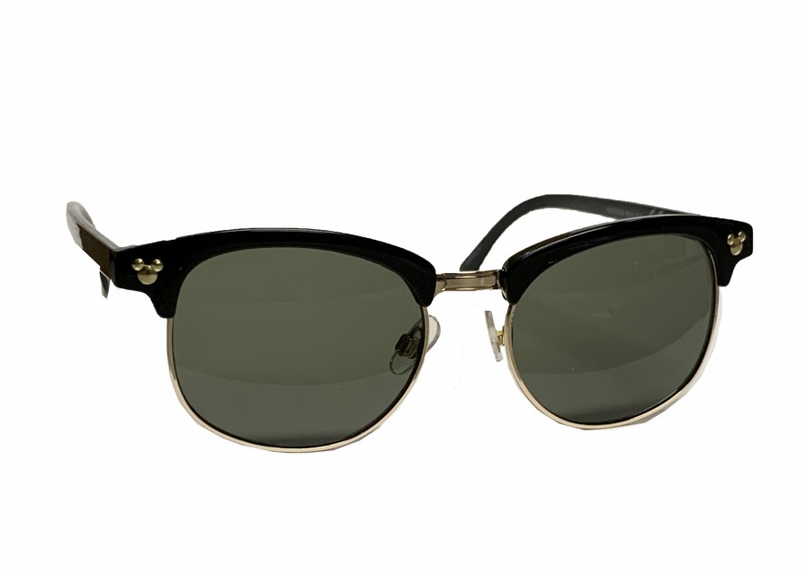 Apparel * | Disney Sunglasses Mickey Mouse Icon Black And Gold Good Quality