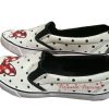 Apparel * | Disney Shoes For Women Minnie Mouse Bow With Polka Dots White Top Sell