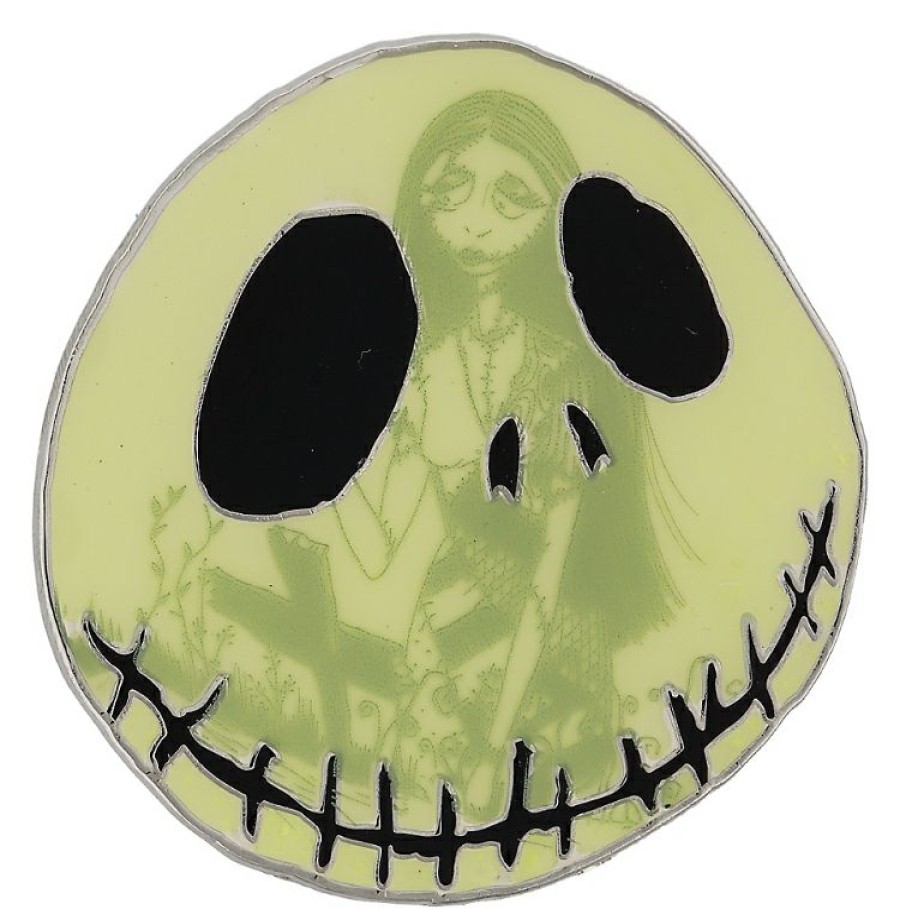 Figures And Collectibles * | Disney Nightmare Before Christmas Pin Jack And Sally Face Discounts