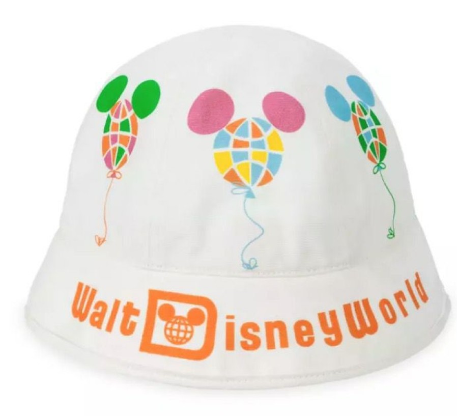 Apparel * | Disney Bucket Hat 50Th Anniversary Mickey Balloon Discount