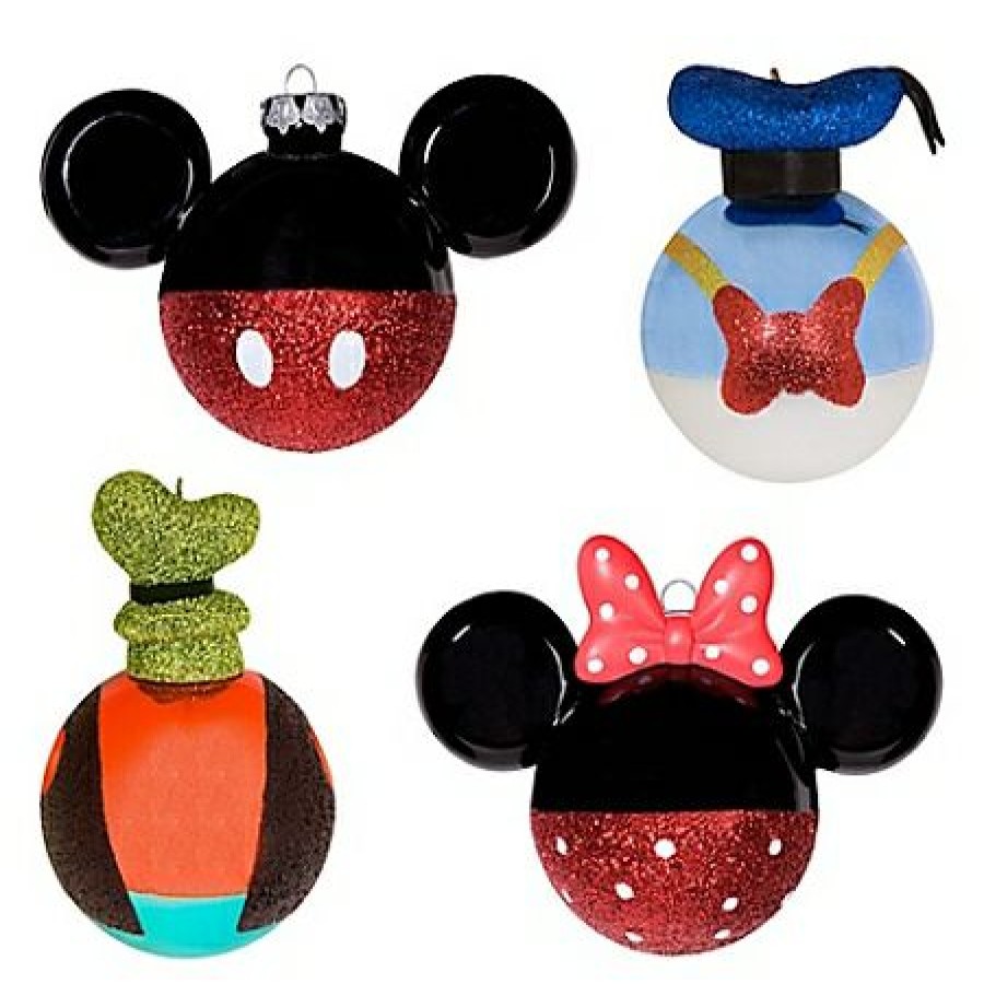 Christmas Ornaments * | Disney Christmas Ornament Set Best Of Mickey Mickey Mouse And Pals Online Sales