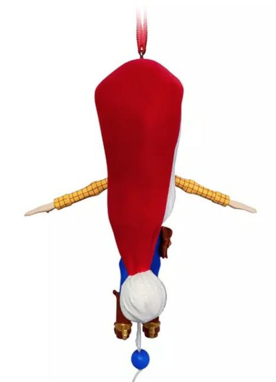 Christmas Ornaments * | Disney Figurine Ornament Woody Articulated Toy Story Bargain Sale