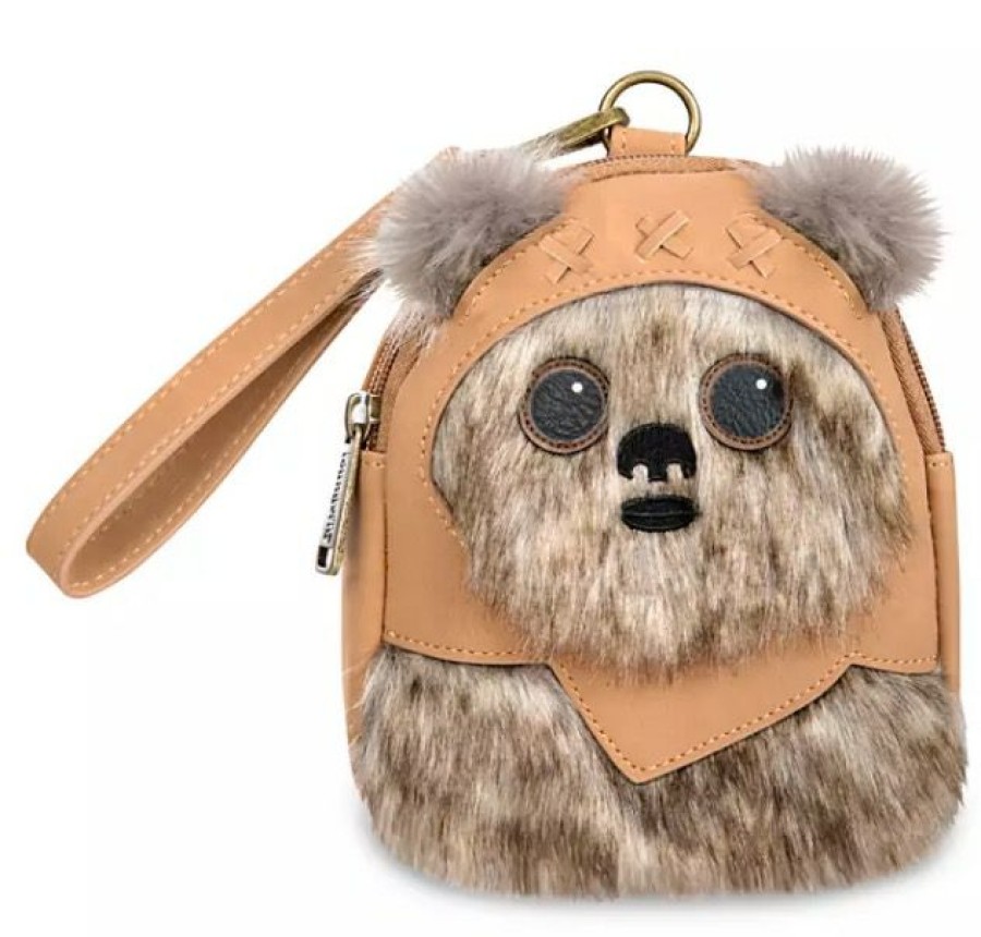 Apparel * | Disney Loungefly Wristlet Ewok Star Wars Excellent Quality