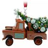 Christmas Ornaments * | Disney Figurine Ornament Tow Mater Hauling Christmas Tree Cars Tendy Style