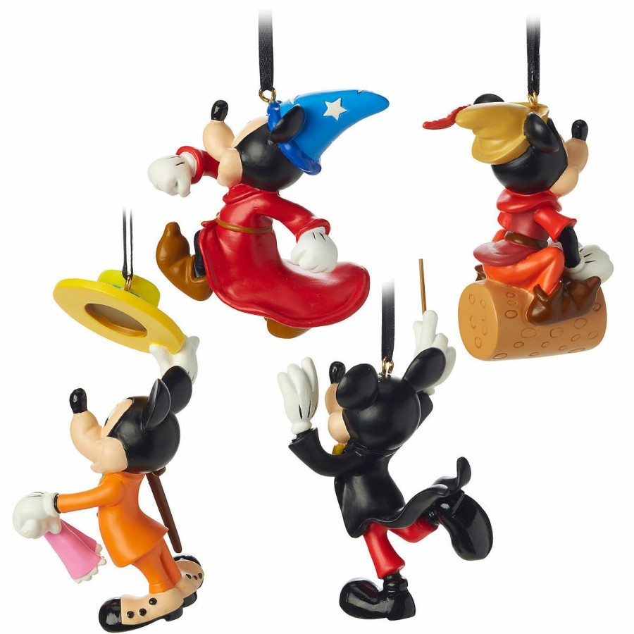 Christmas Ornaments * | Disney Ornament Set Mickey Mouse Through The Years Set 2 Discounts