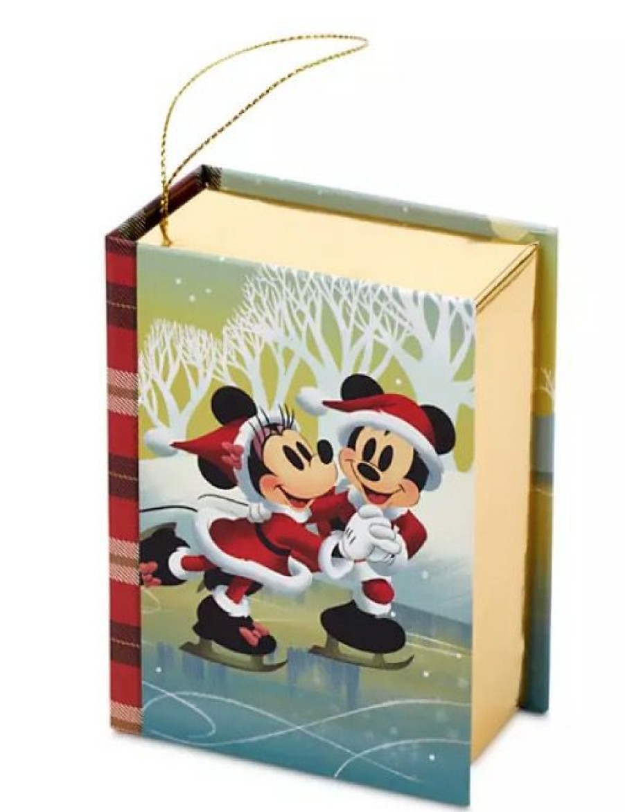 Christmas Ornaments * | Disney Music Book Ornament Mickey Mouse And Friends Outlet