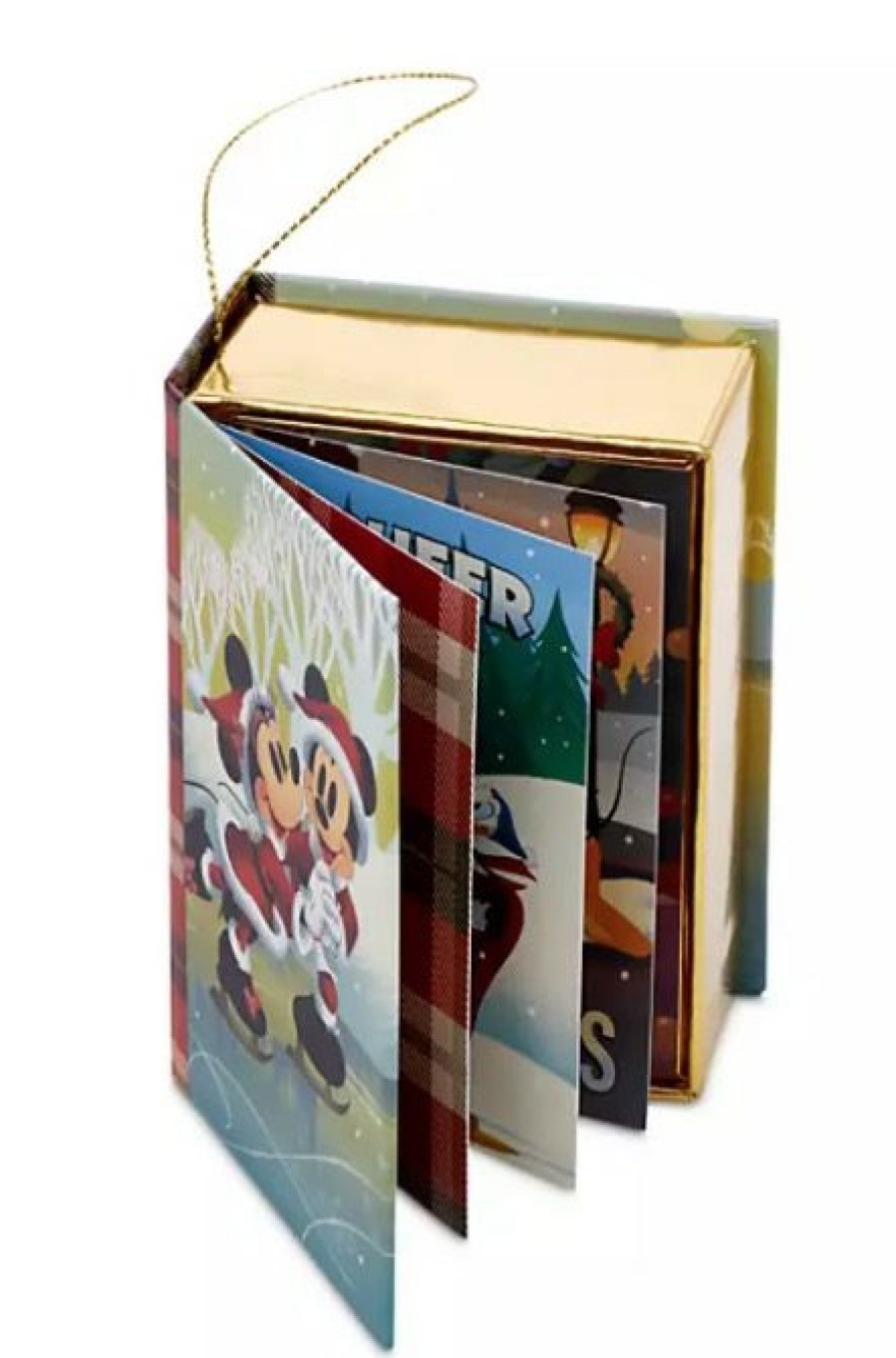 Christmas Ornaments * | Disney Music Book Ornament Mickey Mouse And Friends Outlet