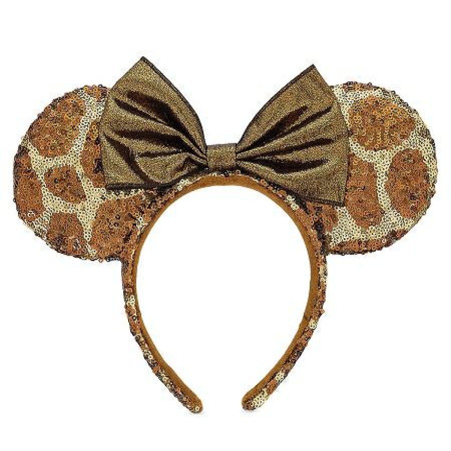 Apparel * | Disney Ears Headband Hat Minnie Animal Print Giraffe Opening Sales