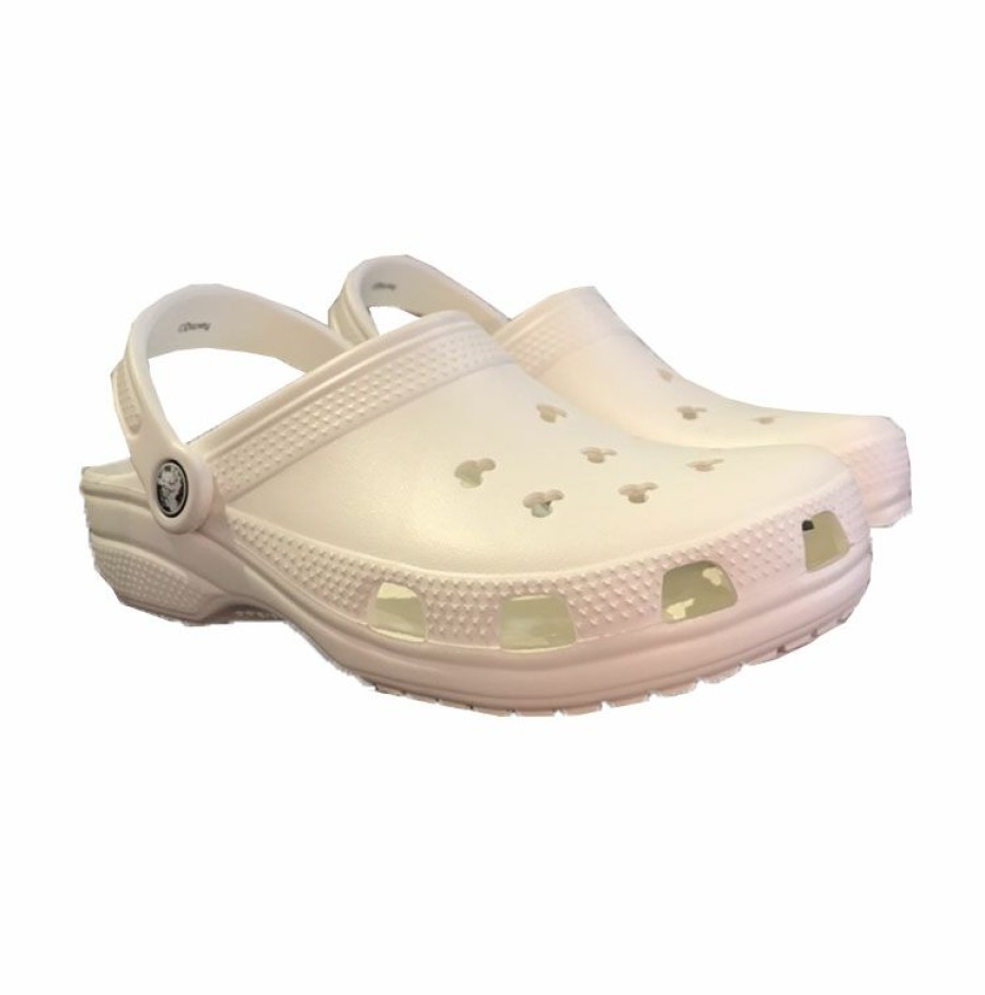 Apparel * | Disney Crocs For Adults Mickey Mouse White Bargain Sale