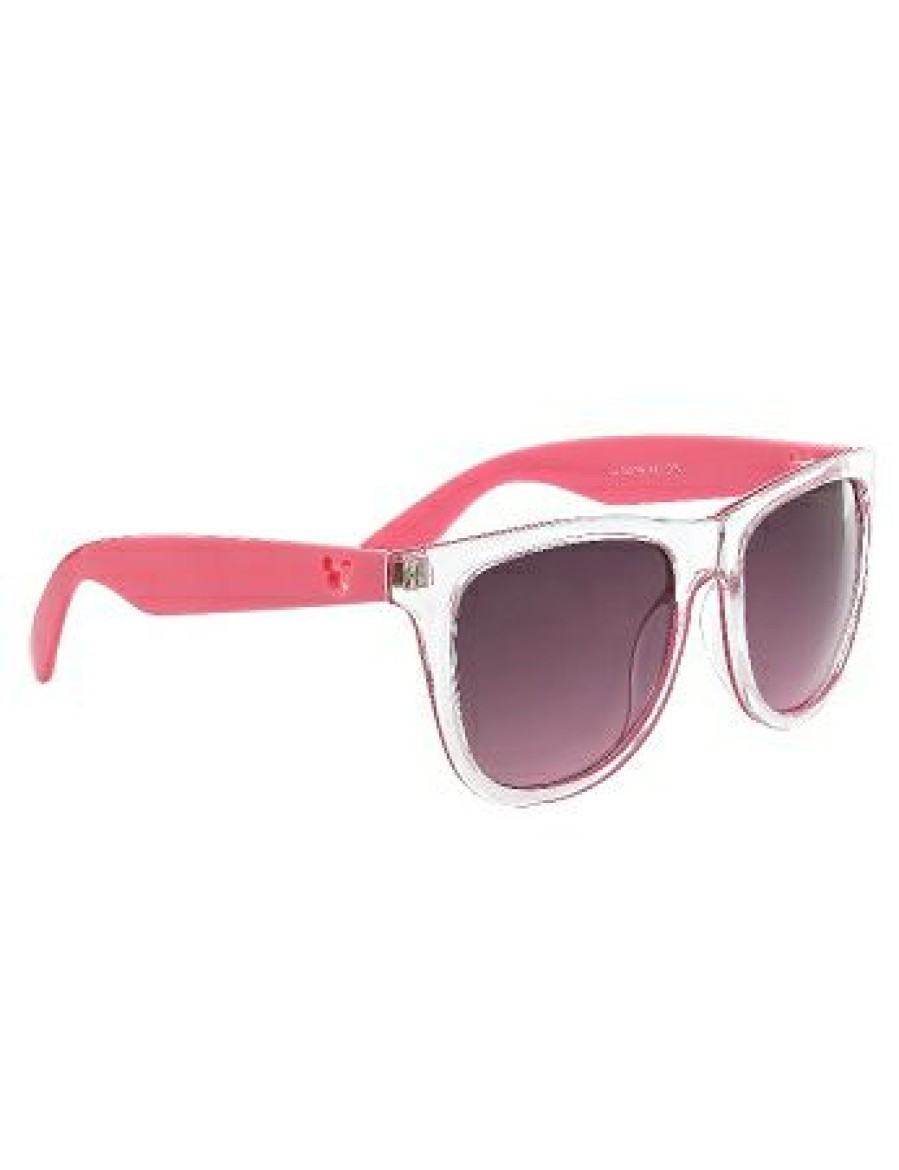 Apparel * | Disney Sunglasses Mickey Mouse Cut Out Pink Opening Sales