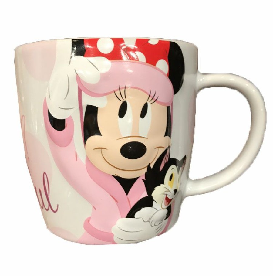 Mugs * | Disney Coffee Mug Minnie And Figaro Beauty Sleep? Best Price