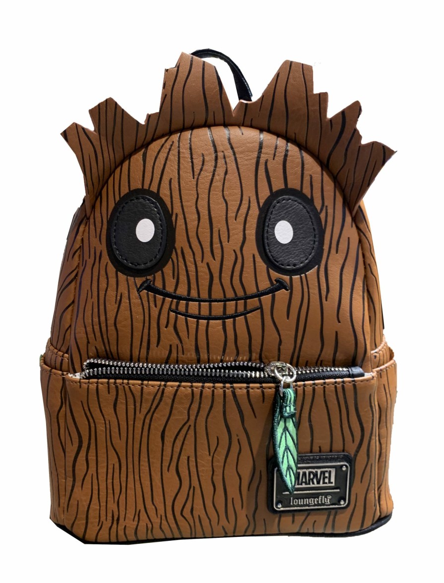 Apparel * | Disney Loungefly Backpack Groot Marvel Discount