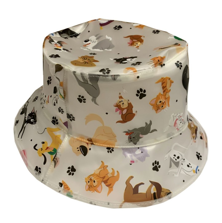 Apparel * | Disney Rain Hat For Women Reigning Cats And Dogs Outlet