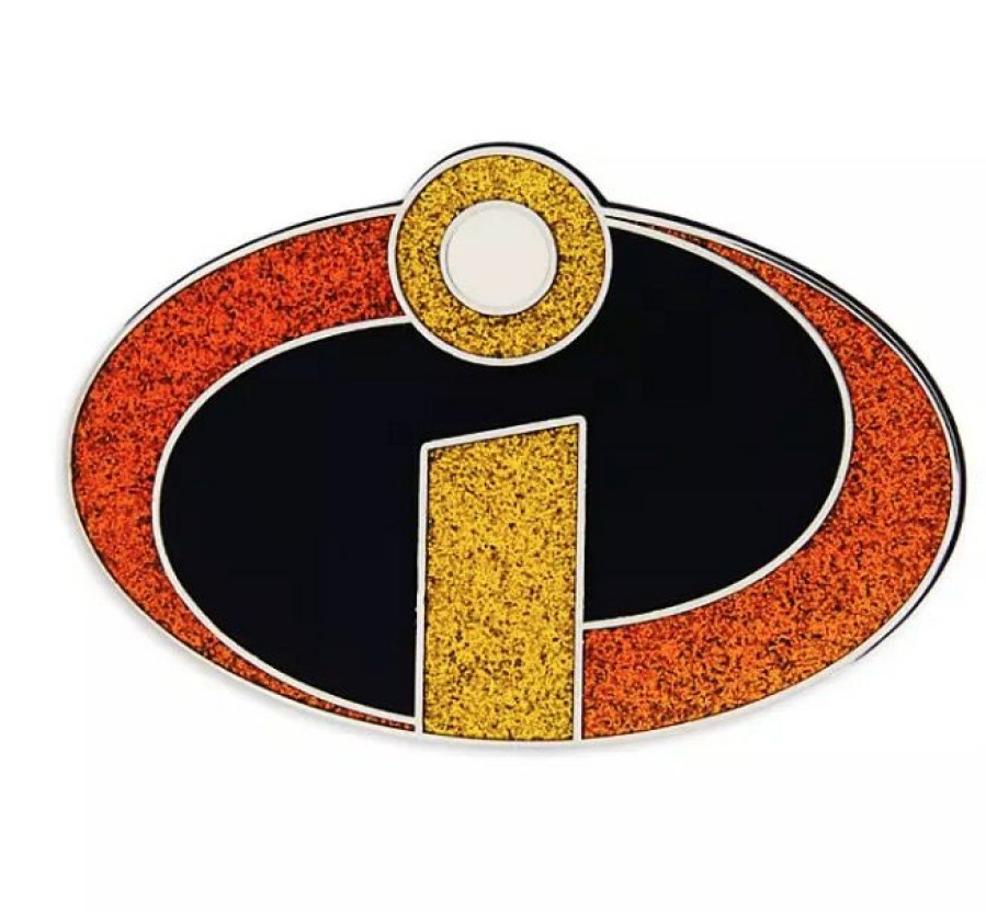 Figures And Collectibles * | Disney Incredibles Pin Incredibles Logo Online Sales