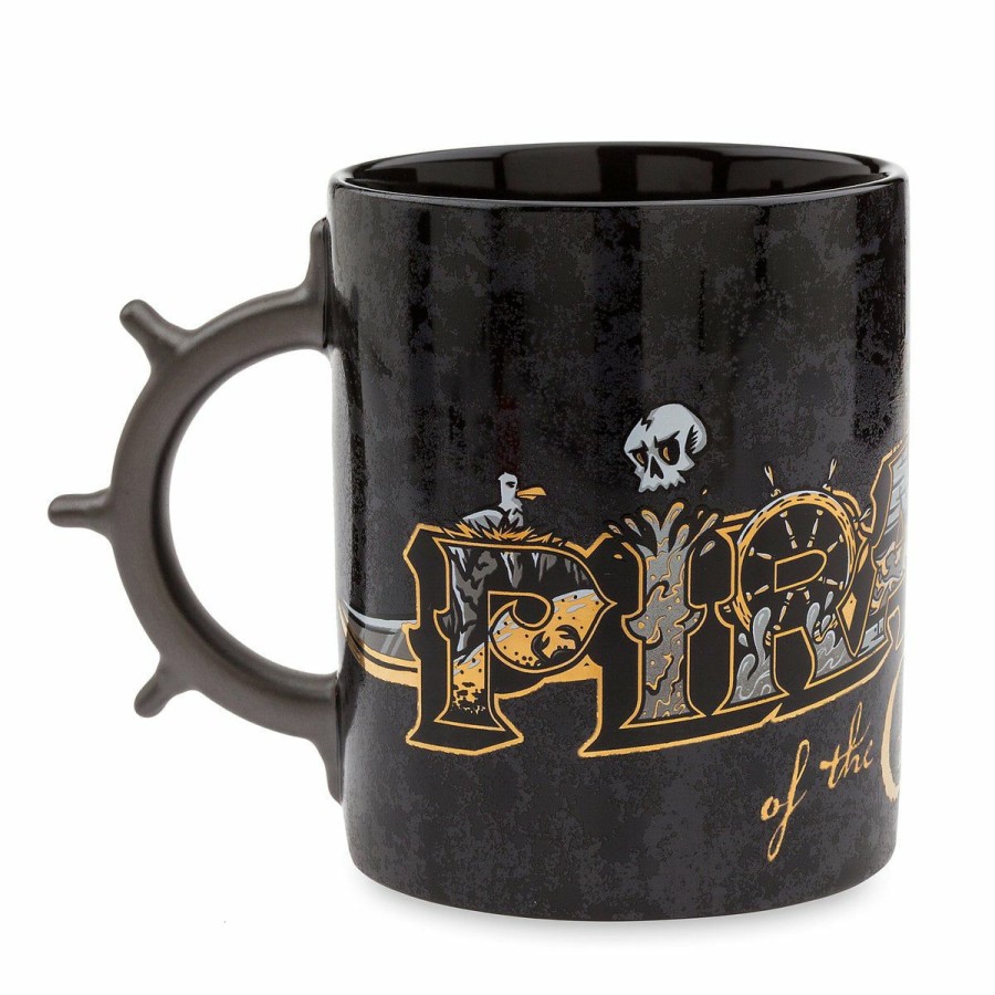 Mugs * | Disney Coffee Mug Pirates Of The Caribbean Gold Foil Classical