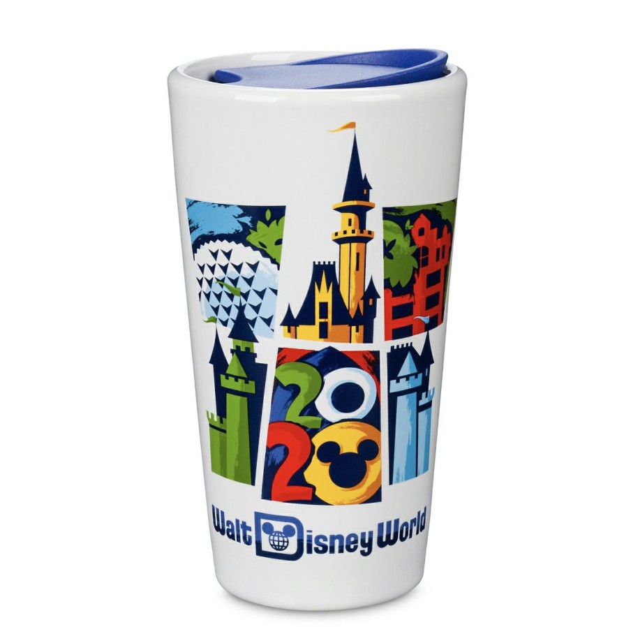 Mugs * | Disney Travel Tumbler Dated 2020 Walt Disney World Opening Sales