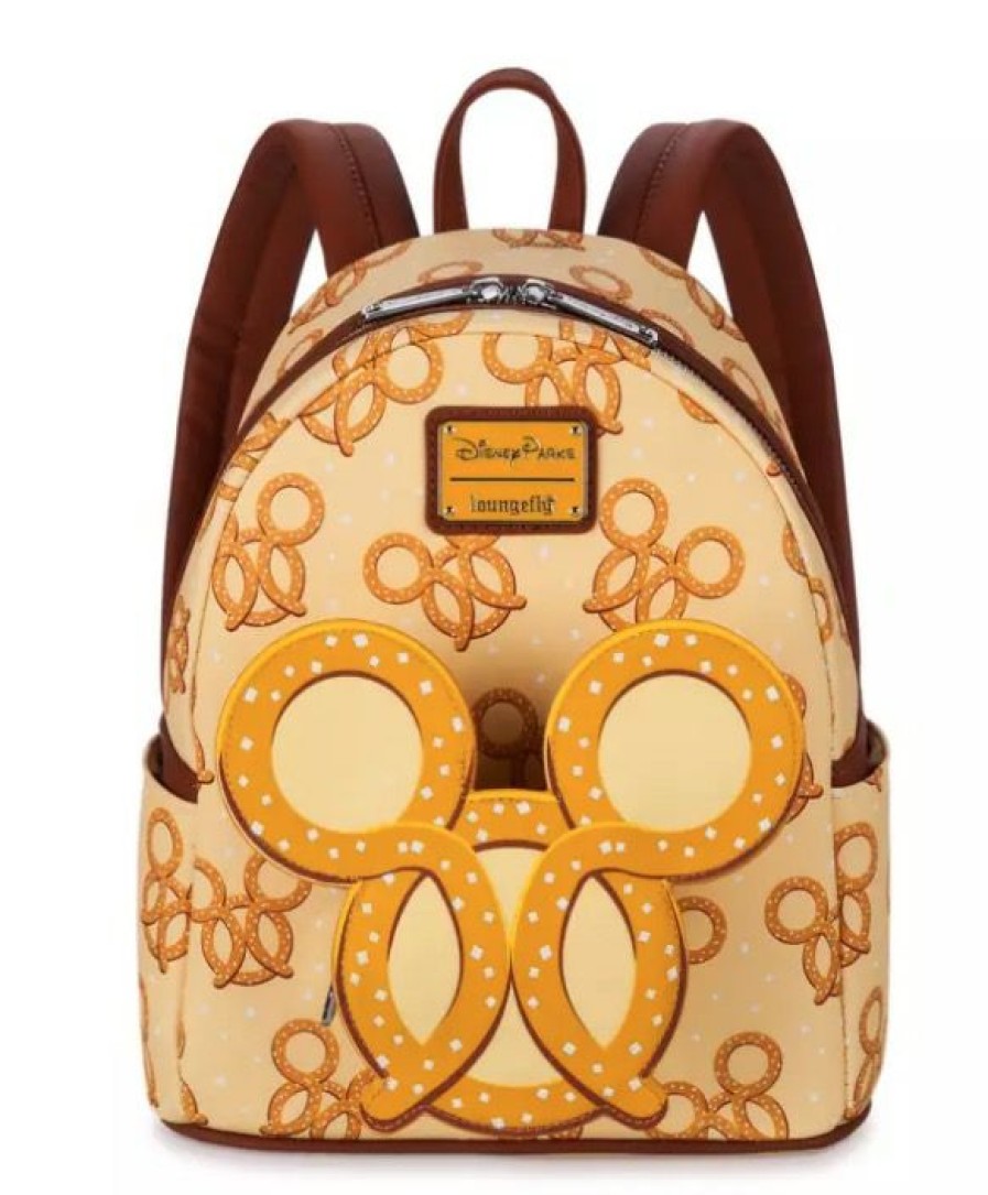 Apparel * | Disney Loungefly Backpack Mickey Mouse Pretzel Bargain Sale