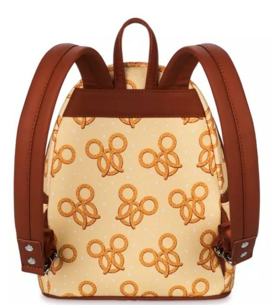 Apparel * | Disney Loungefly Backpack Mickey Mouse Pretzel Bargain Sale