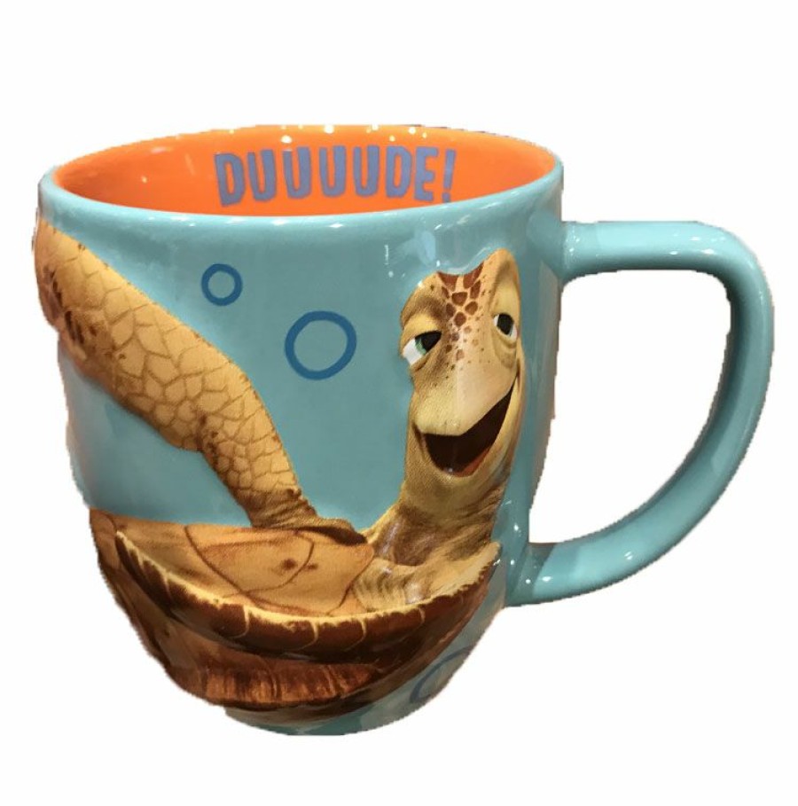 Mugs * | Disney Coffee Mug Crush Portrait Duuuude Best-Selling